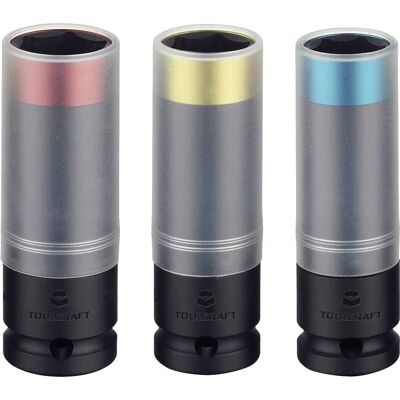 Toolcraft Model TO-5041014 Impact Externe Zeskantsleutelset - 3 stuks Toolcraft Model TO-5041014 Impact Externe Zeskantsleutelset - 3 stuks