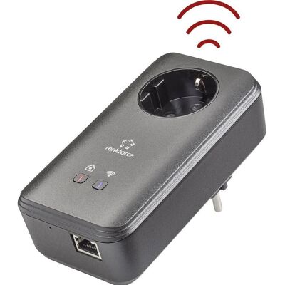 Renkforce PL600D WiFi Powerline WLAN Adapter - Powerline Renkforce PL600D WiFi Powerline WLAN Adapter - Powerline