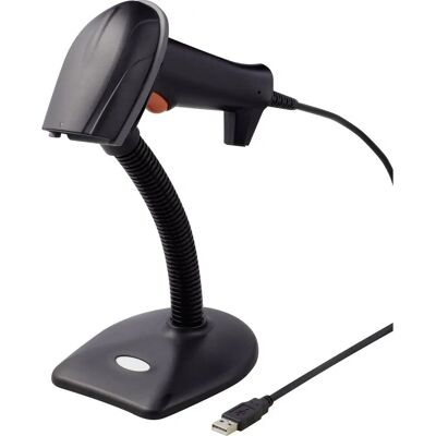 Renkforce 2D stregkodescanner med station - Sort Renkforce 2D stregkodescanner med station - Sort