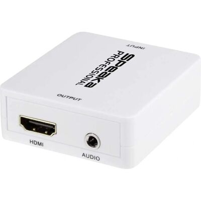 SpeaKa Professionell HDMI Ljuduttag - Vit - Ljudadapter SpeaKa Professionell HDMI Ljuduttag - Vit - Ljudadapter
