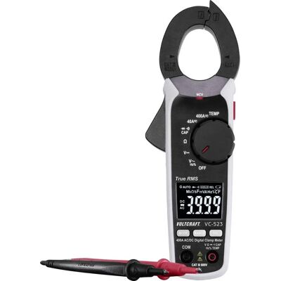 Sangle ampèremétrique VOLTCRAFT VC-523, 600V Numérique, True RMS - Outil de test électrique - Publicité Sangle ampèremétrique VOLTCRAFT VC-523, 600V Numérique, True RMS - Outil de test électrique - Publicité