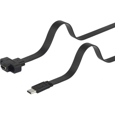 Câble d'extension USB 3.1 (Gen 2) Renkforce - 0,5m - Noir - Publicité Câble d'extension USB 3.1 (Gen 2) Renkforce - 0,5m - Noir - Publicité