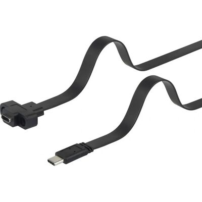 Renkforce USB 3.0 Forlængerledning - 25cm, Sort, Sikker, Fleksibel - Data & Industri Renkforce USB 3.0 Forlængerledning - 25cm, Sort, Sikker, Fleksibel - Data & Industri