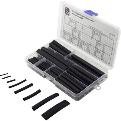 TRU COMPONENTS TC-6793940 Schrumpfschlauch-Set - Sortiment, 3:1, 100 Stück TRU COMPONENTS TC-6793940 Schrumpfschlauch-Set - Sortiment, 3:1, 100 Stück