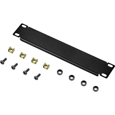 Renkforce RF-3429158 Schwarzes 10" Netzwerkschrank-Blindpanel Renkforce RF-3429158 Schwarzes 10" Netzwerkschrank-Blindpanel