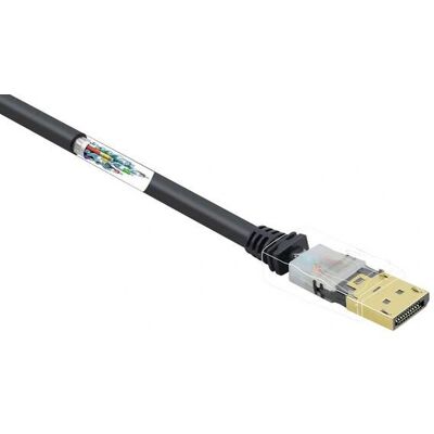 Câble DisplayPort Renkforce RF-3433994 - 7,5 m Noir - Publicité Câble DisplayPort Renkforce RF-3433994 - 7,5 m Noir - Publicité