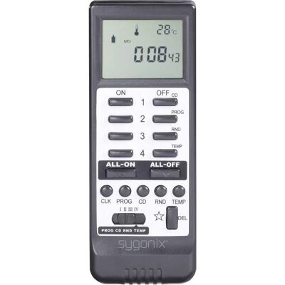 Sygonix Afstandsbediening - 16 Kanalen - 50m Bereik - Smart Home Sygonix Afstandsbediening - 16 Kanalen - 50m Bereik - Smart Home