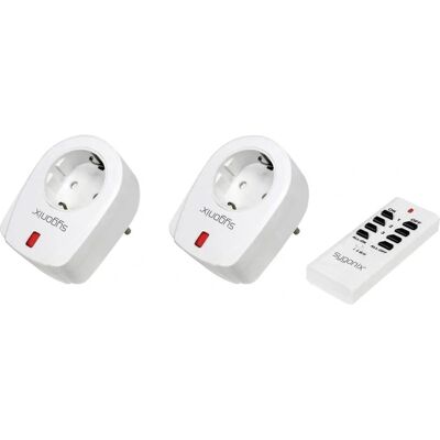 Sygonix Funk-Steckdosen-Set - 2000W Reichweite 30m Sygonix Funk-Steckdosen-Set - 2000W Reichweite 30m