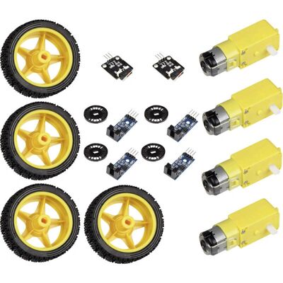Joy-it CR-1774897 Robotbil Kit - Arduino Raspberry Pi Joy-it CR-1774897 Robotbil Kit - Arduino Raspberry Pi