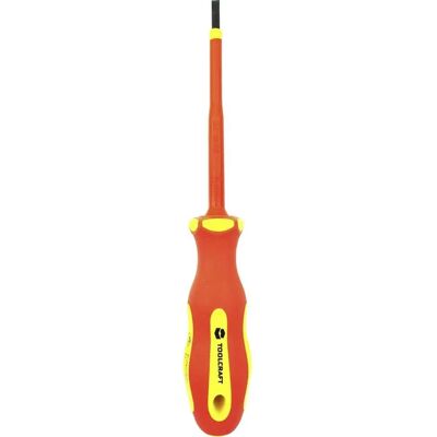 TOOLCRAFT Sl 5.5 VDE - Flat-head screwdriver - 125mm TOOLCRAFT Sl 5.5 VDE - Flat-head screwdriver - 125mm