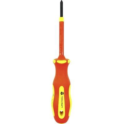 TOOLCRAFT PH0 VDE Schraubenzieher - 60mm Präzisions Phillips für Elektronik TOOLCRAFT PH0 VDE Schraubenzieher - 60mm Präzisions Phillips für Elektronik