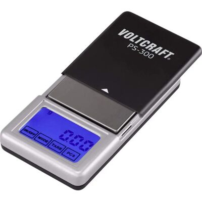Voltcraft VC-8912595 Pocket Scale - 200g, 0.01g, Black & Silver - Pocket Scale Voltcraft VC-8912595 Pocket Scale - 200g, 0.01g, Black & Silver - Pocket Scale