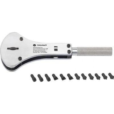 Toolcraft Uhrengehäuseöffner - Wasserdicht, 20-60mm Toolcraft Uhrengehäuseöffner - Wasserdicht, 20-60mm