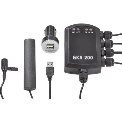 Renkforce GKA200 Bilalarm System - Køretøjssporing, Vibrationssensor, 12V/24V GPS Portal Renkforce GKA200 Bilalarm System - Køretøjssporing, Vibrationssensor, 12V/24V GPS Portal