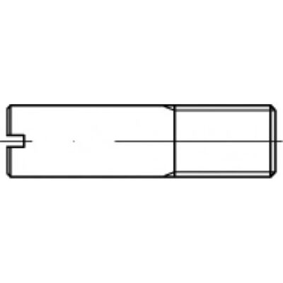 TOOLCRAFT TO-5394780 M10 Staal Gegalvaniseerd Asmoersel - Shaft screw TOOLCRAFT TO-5394780 M10 Staal Gegalvaniseerd Asmoersel - Shaft screw