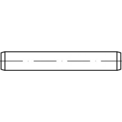 TOOLCRAFT TO-5436273 Cilinderstift - Staal - 2 mm - 100 stuks TOOLCRAFT TO-5436273 Cilinderstift - Staal - 2 mm - 100 stuks