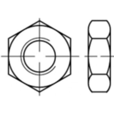 TOOLCRAFT TO-5453631 Messing sekantmøtrik M3 - Hex Nut TOOLCRAFT TO-5453631 Messing sekantmøtrik M3 - Hex Nut