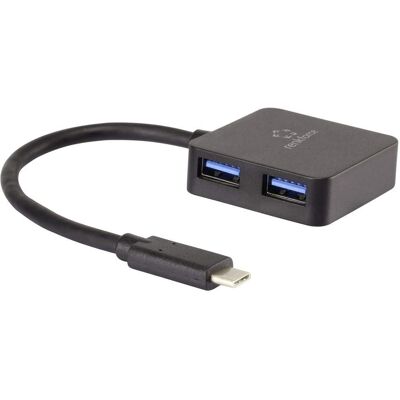 Renkforce RF-3754006 USB-Hub - Zwart - 4 Poorten USB 3.1 Gen 1 Renkforce RF-3754006 USB-Hub - Zwart - 4 Poorten USB 3.1 Gen 1
