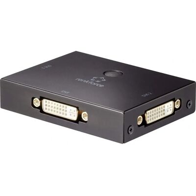 Renkforce DVI Switch - Bidirectional 1080p - Metal Housing Renkforce DVI Switch - Bidirectional 1080p - Metal Housing