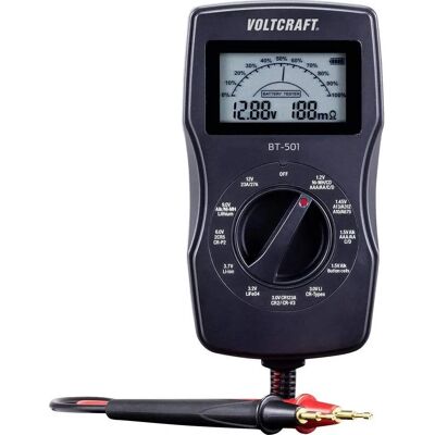 VOLTCRAFT Testeur de Batteries BT-501 - Tension Précise, Compatibilité Universelle - Publicité VOLTCRAFT Testeur de Batteries BT-501 - Tension Précise, Compatibilité Universelle - Publicité