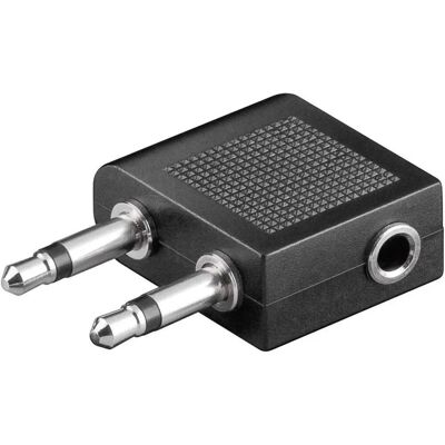 SpeaKa Professional SP-7869752 Audio-Adapter - Doppel 3,5mm Klinkenstecker, 1x 3,5mm Buchse SpeaKa Professional SP-7869752 Audio-Adapter - Doppel 3,5mm Klinkenstecker, 1x 3,5mm Buchse