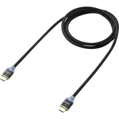 SpeaKa HDMI Kabel - 5m Schwarz mit LED-Anzeigen SpeaKa HDMI Kabel - 5m Schwarz mit LED-Anzeigen