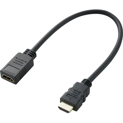 Cavo HDMI Professionale SpeaKa SP-7870100 - 0,3m - Nero Cavo HDMI Professionale SpeaKa SP-7870100 - 0,3m - Nero