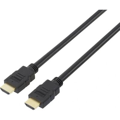 Cavo HDMI Professionale SpeaKa - 15m, Nero, Ethernet & ARC Cavo HDMI Professionale SpeaKa - 15m, Nero, Ethernet & ARC