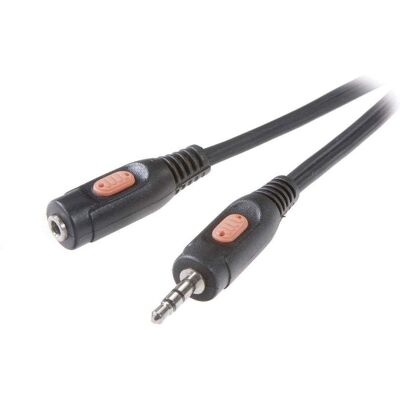 Cavo di prolunga audio nero da 10m - Cavo di prolunga audio Cavo di prolunga audio nero da 10m - Cavo di prolunga audio