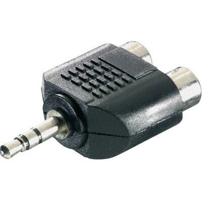 SpeaKa Professional SP-7870248 Stereo-Klinkenstecker zu 2 RCA Y-Adapter - Audio-Adapter SpeaKa Professional SP-7870248 Stereo-Klinkenstecker zu 2 RCA Y-Adapter - Audio-Adapter