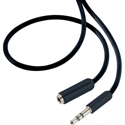 SpeaKa Professional 3,5 mm Audiokabel - 3 m, Schwarz, Flexibel SpeaKa Professional 3,5 mm Audiokabel - 3 m, Schwarz, Flexibel