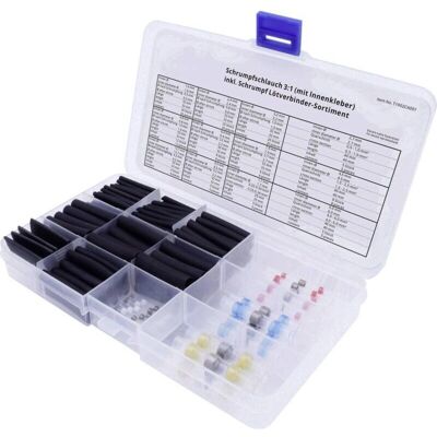 TRU COMPONENTS T1902CA001 Schwarzes Schrumpfschlauch-Set - Schrumpfschläuche TRU COMPONENTS T1902CA001 Schwarzes Schrumpfschlauch-Set - Schrumpfschläuche