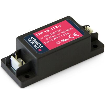 TracoPower TPP 15-124-J Voedingseenheid - Power Converter TracoPower TPP 15-124-J Voedingseenheid - Power Converter