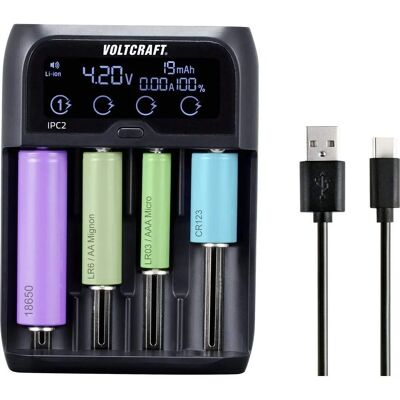 Voltcraft Ladegerät - Verschiedene Batterietypen Voltcraft Ladegerät - Verschiedene Batterietypen