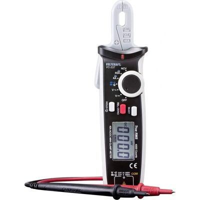 VOLTCRAFT VC-337 Clamp Meter - Compact, True RMS, CAT III 300V VOLTCRAFT VC-337 Clamp Meter - Compact, True RMS, CAT III 300V