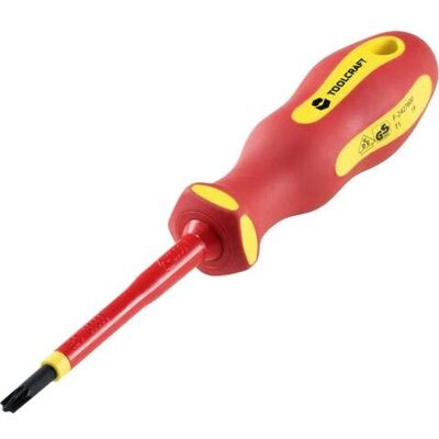 Toolcraft TO-6326247 Manico Rosso/Giallo - Cacciavite Toolcraft TO-6326247 Manico Rosso/Giallo - Cacciavite