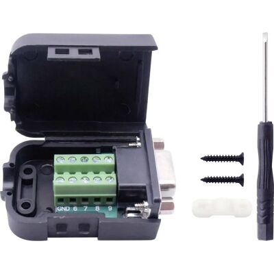 TRU T1904C091 Svart D-Sub Kontakt - 9 Poler - Vertikal TRU T1904C091 Svart D-Sub Kontakt - 9 Poler - Vertikal