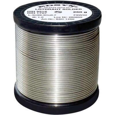 Edsyn Loodvrije soldeerdraden - Koper, Tin, F-SW 32 Edsyn Loodvrije soldeerdraden - Koper, Tin, F-SW 32