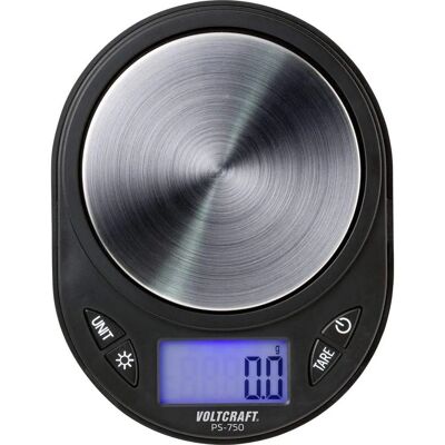 VOLTCRAFT PS-750 Pocket Scale - 750g max, 0.1g readability VOLTCRAFT PS-750 Pocket Scale - 750g max, 0.1g readability