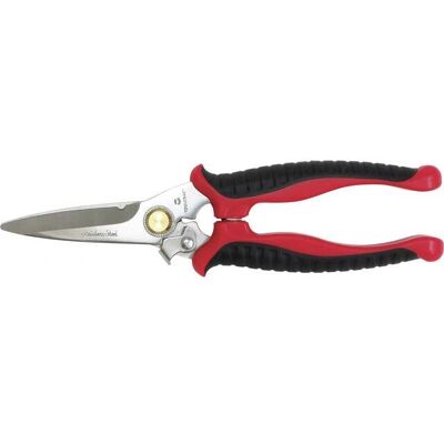 Forbice artistica e artigianale Toolcraft TO-6541344 Acciaio inox - Nero, Rosso Forbice artistica e artigianale Toolcraft TO-6541344 Acciaio inox - Nero, Rosso