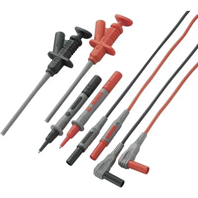 VOLTCRAFT MS-6 Kit de sondes de sécurité - 4mm, 1.20m, Noir/Rouge - Publicité VOLTCRAFT MS-6 Kit de sondes de sécurité - 4mm, 1.20m, Noir/Rouge - Publicité