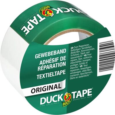 Duck Tape 106-05 Weiße Heavy-Duty Stoffband - Duct Tape Duck Tape 106-05 Weiße Heavy-Duty Stoffband - Duct Tape