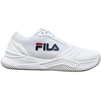 Fila - Axilus 3 Clay - Weiß - Marineblau/Rot - Shoes Fila - Axilus 3 Clay - Weiß - Marineblau/Rot - Shoes