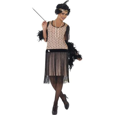Smiffys - Coco Flapper - Pink - M - Costume Smiffys - Coco Flapper - Pink - M - Costume