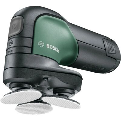 Bosch EasyCurvSander 12 - Multi-Ponceuse, 800-1800 RPM, 12V - Publicité Bosch EasyCurvSander 12 - Multi-Ponceuse, 800-1800 RPM, 12V - Publicité