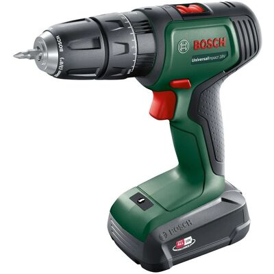 Bosch UniversalImpact 18V - Avvitatore/Dilata - senza fili - 2 velocità - mandrino senza chiave da 10 mm - 34 Nm - 18 V Bosch UniversalImpact 18V - Avvitatore/Dilata - senza fili - 2 velocità - mandrino senza chiave da 10 mm - 34 Nm - 18 V