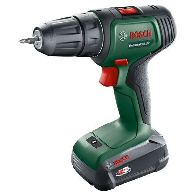 Bosch Universaldrill 18V - Kompakter Akku-Bohrschrauber Bosch Universaldrill 18V - Kompakter Akku-Bohrschrauber