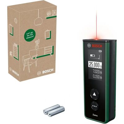 Bosch Zamo Măsurător Laser - Suprafațe & Lungime - 25m Bosch Zamo Măsurător Laser - Suprafațe & Lungime - 25m