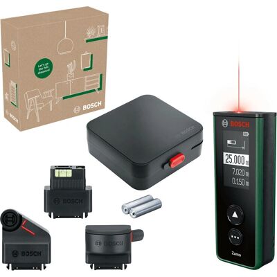 Măsurător de distanță cu laser Bosch Zamo - 25m, Albastru și Verde Măsurător de distanță cu laser Bosch Zamo - 25m, Albastru și Verde