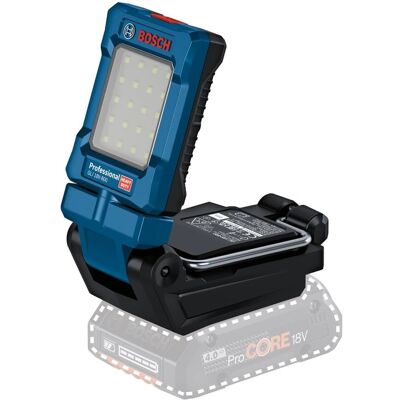 Bosch Professional 18V Arbeitsleuchte - 800 Lumen 3 Helligkeitsstufen Bosch Professional 18V Arbeitsleuchte - 800 Lumen 3 Helligkeitsstufen
